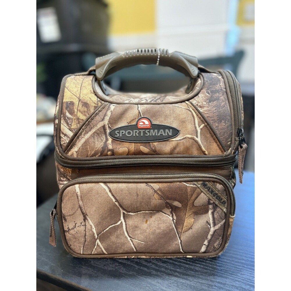 Igloo Sportsman Cooler Bag Realtree Camo Soft Hunting Fishing Camping Woodlands